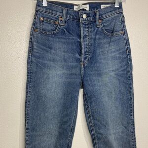Denim Forum Arlo High Rise Straight 26